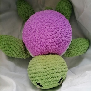 Amigurumi turtle - λούτρινα - 3