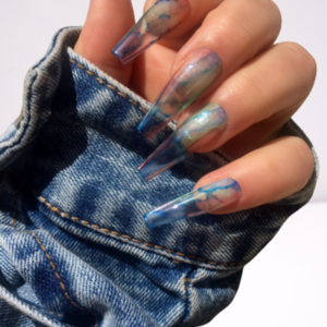 Press On Nails - Tie Dye Jelly