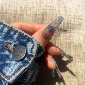 Press On Nails - Tie Dye Jelly - 3
