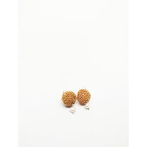 Σκουλαρίκι Κρεμαστό Μπάλα Μαργαριτάρι Ορείχαλκος - μαργαριτάρι, ασήμι 925, κρεμαστά, γάντζος - 2