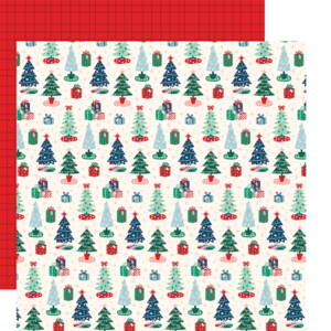 Echo Park, Happy Holidays Χριστουγεννιάτικη Συλλογή χαρτιών διπλής όψεως 15*15εκ - υλικά κατασκευών - 2