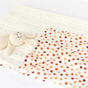 Κουβέρτα Αγκαλιάς 70x70εκ - Βρεφική Κουβέρτα, Κουβέρτα για Καρότσι, Απαλή Κουβερτούλα για Νεογέννητο - Δώρο για Μωρό - Δώρο για νέους Γονείς - κουβέρτες - 3