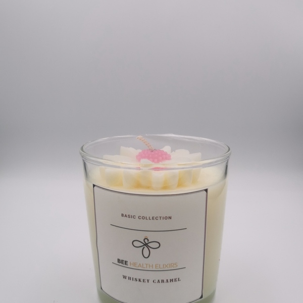 Κερί σε δοχείο με άρωμα whiskey Caramel - αρωματικά κεριά