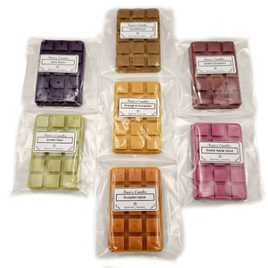 6+1 ΔΩΡΟ mini bars - wax melts από κερί σόγιας σε φθινοπωρινά αρώματα - αρωματικό χώρου, κερί σόγιας, αρωματικά χώρου, soy wax - 2