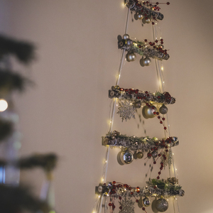 Μεγάλο ξύλινο κρεμαστό Χριστουγεννιάτικο δέντρο 3 - ξύλο, χριστουγεννιάτικο δέντρο, διακοσμητικά, δέντρο