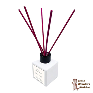 Αρωματικό Χώρου (Reed Diffuser) Τετράγωνο, με Ξυλάκια Fiber, 130ml - αρωματικό, αρωματικά έλαια, αρωματικά χώρου - 2