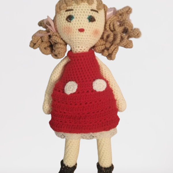Κούκλα Heidi Amigurumi - λούτρινα