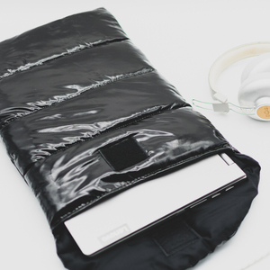 Μαύρη Θήκη Tablet - Puffer Θήκη Laptop - Τσάντα Φάκελος Tablet - Προστασία Laptop - Αδιάβροχη Τσάντα Βινυλίου - ύφασμα