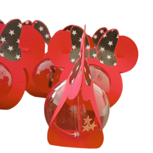 10 τεμάχια Κουτί κουτάκι για ζαχαρωτά ή κουφέτα για party Minnie mouse Disney - κορίτσι, ήρωες κινουμένων σχεδίων - 3
