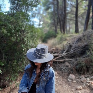 Grey chain hat - τσόχα - 3