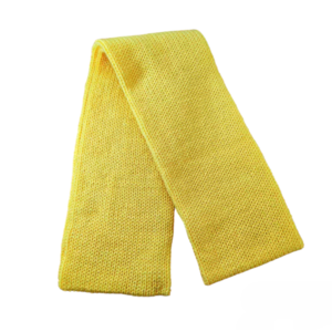 Unisex πλεκτό κασκόλ σε κίτρινο χρώμα - κασκόλ, ακρυλικό, χειροποίητα