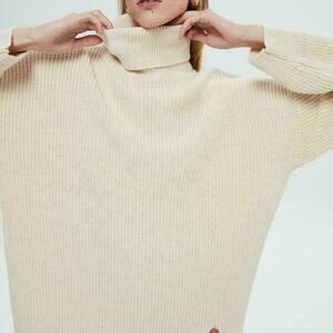 Querencia fashion Πλεκτή Γυναικεία μπλούζα 1005 - βαμβάκι, ακρυλικό, crop top, μακρυμάνικες