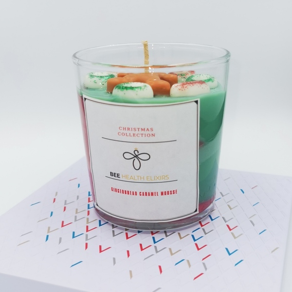 Κερί σε δοχείο με άρωμα gingerbread Caramel mouse - αρωματικά κεριά