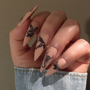 Press On Nails - Inked & Pierced Yo - 4
