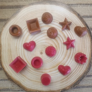 Αρωματικά σοκολατάκια wax melts - αρωματικά κεριά, χριστουγεννιάτικα δώρα, κεριά, waxmelts - 4