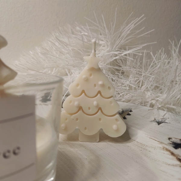 GiftBox3 - τσιμέντο, διακοσμητικά, κεριά, δώρο έκπληξη, δέντρο - 4