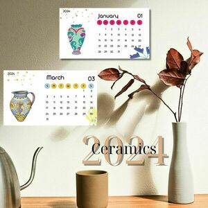 2024 Calendar for Ceramics' Lovers - διακόσμηση, ημερολόγια - 4