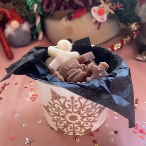 Προσφορα !!!Wax melts για τον αρωματιστη σας με αρωμα καστανο - soy candle, αναμνηστικά δώρα, soy wax - 2
