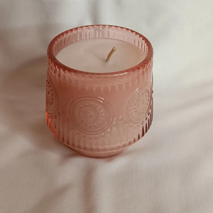 Ποτήρι Ροζ - αρωματικά κεριά - 2