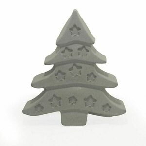 Τσιμεντένιο χριστουγεννιάτικο δεντράκι 13.5 X 12.5 X 3,0 //momi - τσιμέντο, σκυρόδεμα, διακοσμητικά, δέντρο