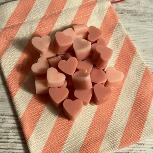Sweet hearts wax melts |30-pieces set - αρωματικά κεριά, soy candle, soy wax