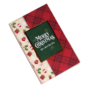 Χριστουγεννιάτικο χειροποίητο άλμπουμ σε κουτί - χαρτί, άλμπουμ, για φωτογραφίες, scrapbooking - 2