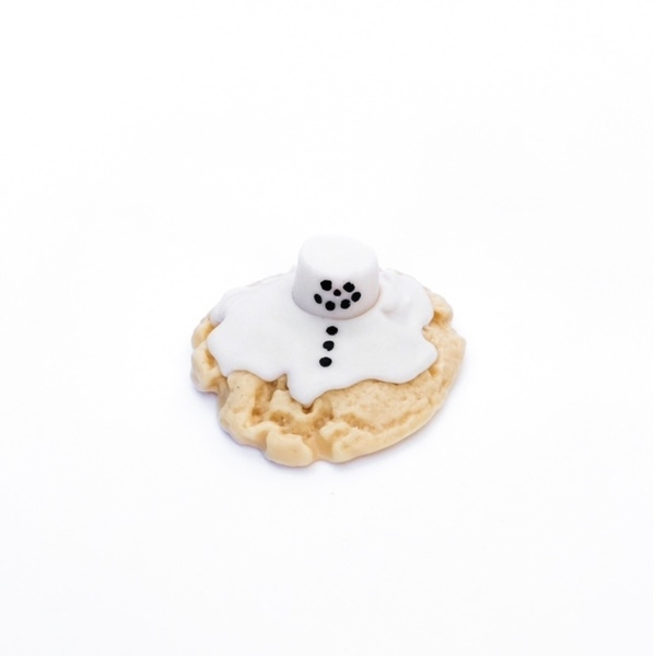Snowman cookies wax melts ( μπισκοτο βουτυρου ) - αρωματικά κεριά, χιονάνθρωπος, waxmelts