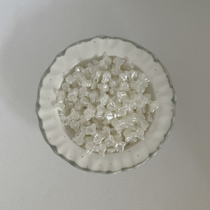 pearls imitation ακρυλικές χάντρες φιογκακι ~10gr - υλικά κοσμημάτων, υλικά κατασκευών