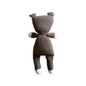 Χειροποίητο πλεκτό παιδικό κουκλάκι Teddy bear -AMI64 - λούτρινα - 2