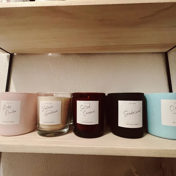 Αρωματικό κερί σόγιας - New collection - αρωματικά κεριά