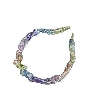 Sparkling Rainbow Skinny Hairband - ύφασμα, στέκες