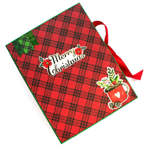 Ημερολόγιο αντίστροφης μέτρησης για τα Χριστούγεννα βιβλίο "Merry Christmas" - χαρτί, άλμπουμ, χριστουγεννιάτικα δώρα - 3
