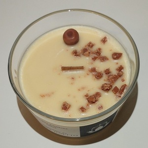 Ginger Cookies άρωμα από φρέσκα λαχταριστά σπιτικά μπισκότα, από λευκό κερί σόγιας (6cm × 8cm × 8cm 130ml) - αρωματικά κεριά, αρωματικό χώρου, vegan friendly, soy candle, soy candles - 3