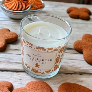 Gingerbread Cookies Αρωματικό Κερί 250γρ - αρωματικά κεριά, χριστούγεννα, χριστουγεννιάτικα δώρα - 2