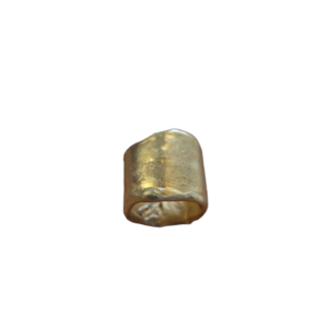 MELT Ring - επιχρυσωμένα, ασήμι 925, σταθερά, μεγάλα