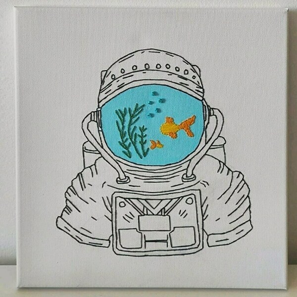 Astronaut in the ocean - πίνακες & κάδρα