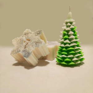 Christmas Tree Candle - αρωματικά κεριά, χριστουγεννιάτικα δώρα, κεριά, αρωματικό χώρου, κεριά & κηροπήγια - 2