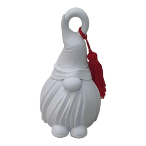 Χριστουγεννιάτικο Διακοσμητικό Gnome Νάνος - πλαστικό, γούρια - 2