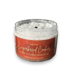 Λιποδιαλυτικό Scrub Gingerbread Cookies 400ml - χειροποίητα, 100% φυσικό