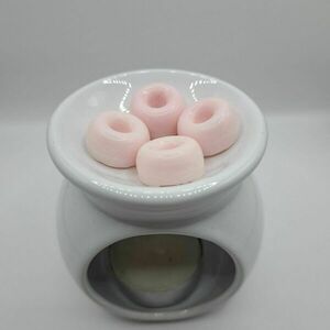 Wax melts σχήμα ντόνατ από κερί σόγιας 6τμχ - δωράκι, αρωματικά κεριά, waxmelts, soy wax - 4