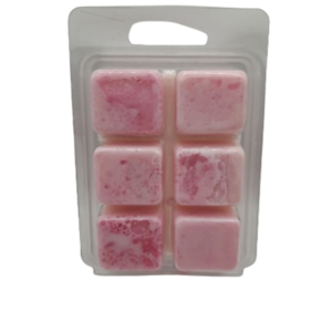 Μπάρα wax melt σόγιας σε ροζ χρώμα 300γρ - αρωματικά κεριά, waxmelts, soy wax, vegan κεριά