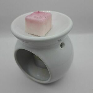 Μπάρα wax melt σόγιας σε ροζ χρώμα 300γρ - αρωματικά κεριά, waxmelts, soy wax, vegan κεριά - 4