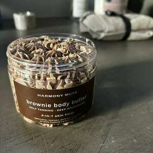 Brownie Vegan Body Butter 300ml - Chocolate - χειροποίητα, κρέμες σώματος, 100% φυτικό - 2