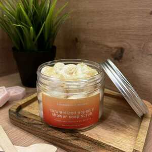 Αφρόλουτρο με Scrub 2σε1 Econony Size 350ml - Caramelized Popcorn - 3