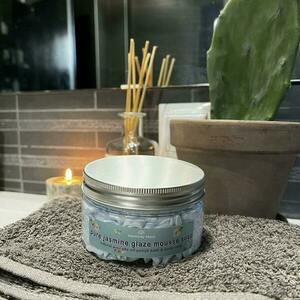 Glaze Αφρόλουτρο – Ξυριστική κρέμα 200ml - Γιασεμί - χειροποίητα, 100% φυσικό, 100% φυτικό - 2