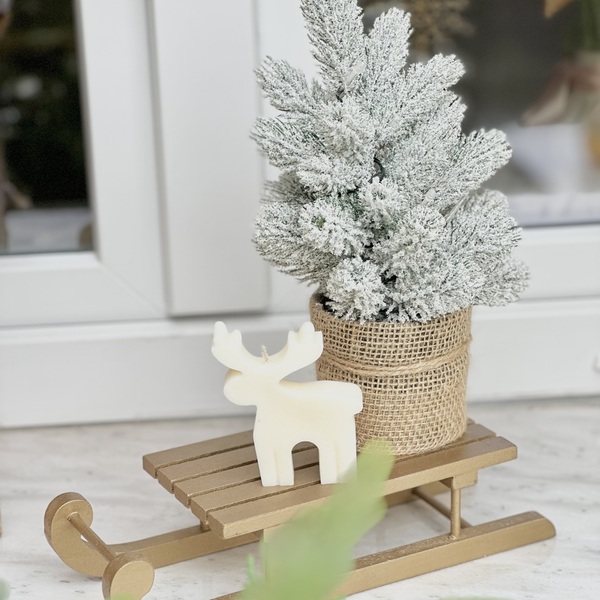 Reindeer - πηλός, κερί σόγιας, κεριά & κηροπήγια - 3