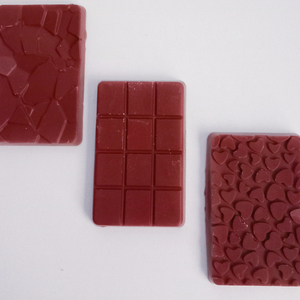 Choco Bars Σετ 3 Τεμαχίων - αρωματικά κεριά, αρωματικό χώρου, soy wax, wax melt liners - 2