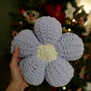 Μικρό διακοσμητικό μαξιλάρι σε σχήμα λουλουδιού - λουλουδάτο, μαξιλάρια - 3