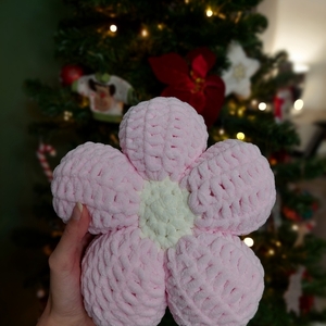 Μικρό διακοσμητικό μαξιλάρι σε σχήμα λουλουδιού - λουλουδάτο, μαξιλάρια - 5