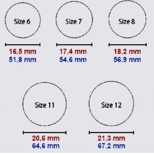 Σετ ελαστικά δαχτυλίδια 2τμχ με περλίτσες (μέγεθος 6) - πλαστικό, καρδιά, γεωμετρικά σχέδια, σταθερά - 5